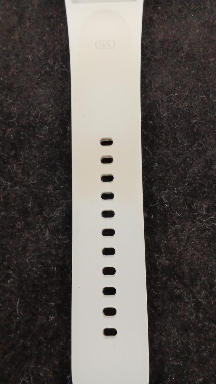 分かりにくいですか、バンド変色あり