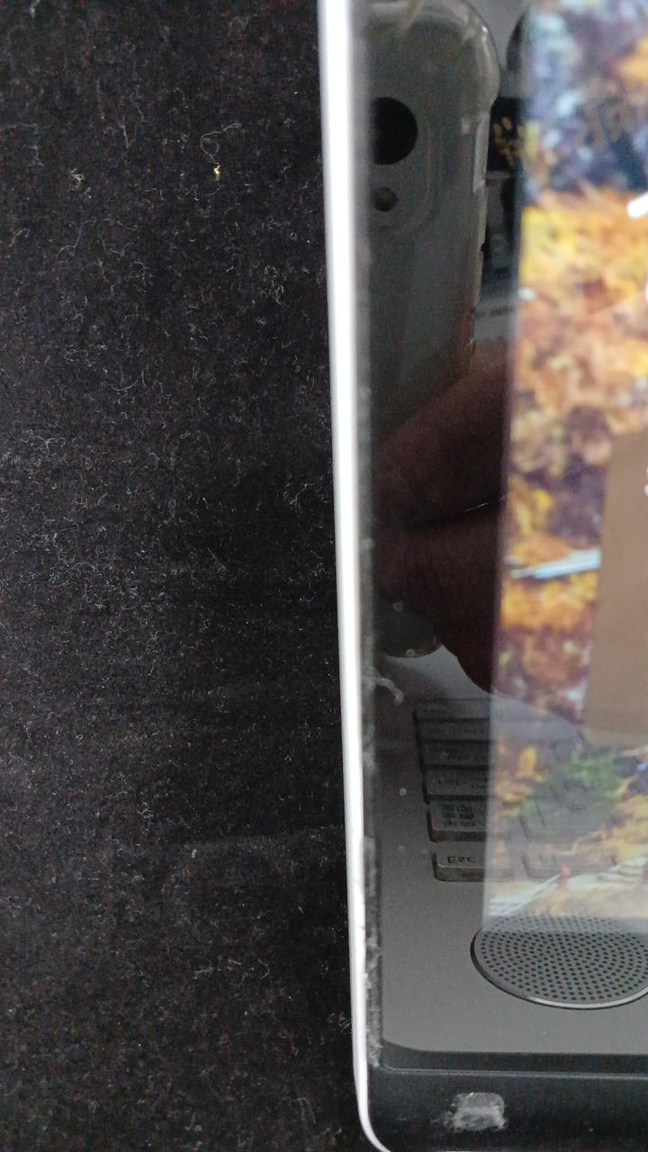 非常に分かりにくいですがパッキン劣化あり