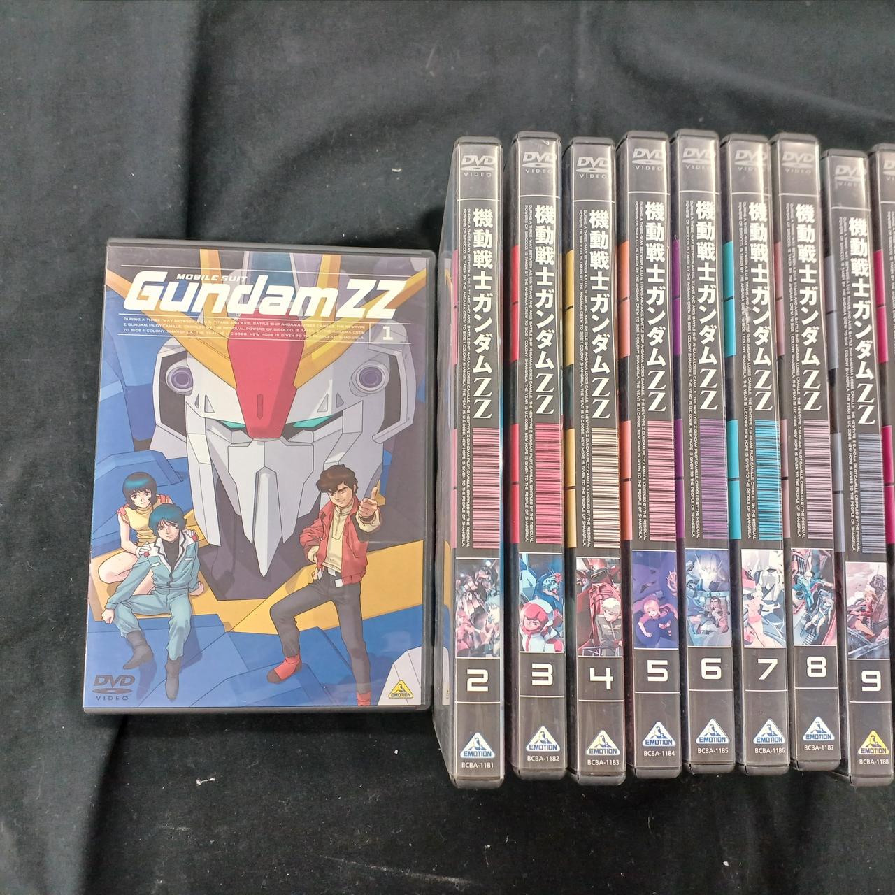 機動戦士ガンダムZZ DVD 全12巻セット 機動戦士ガンダムZZ DVD 全12巻 全巻セット ダブルゼータ - メルカリ