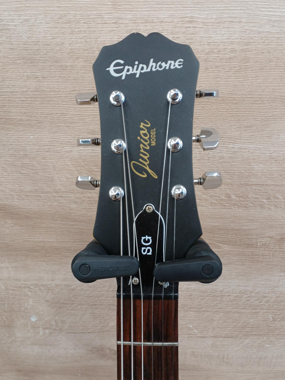 Epiphone SG エレキギター ブラック 破損 ジャンク品 Epiphone SG Tribute Electric Guitar, Ebony
