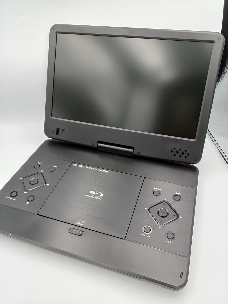 展示未使用❗️S-cubism ポータブルBDプレーヤー BDP-1331B S-cubism BDP-1331B ポータブルブルーレイプレーヤー 展示未使用