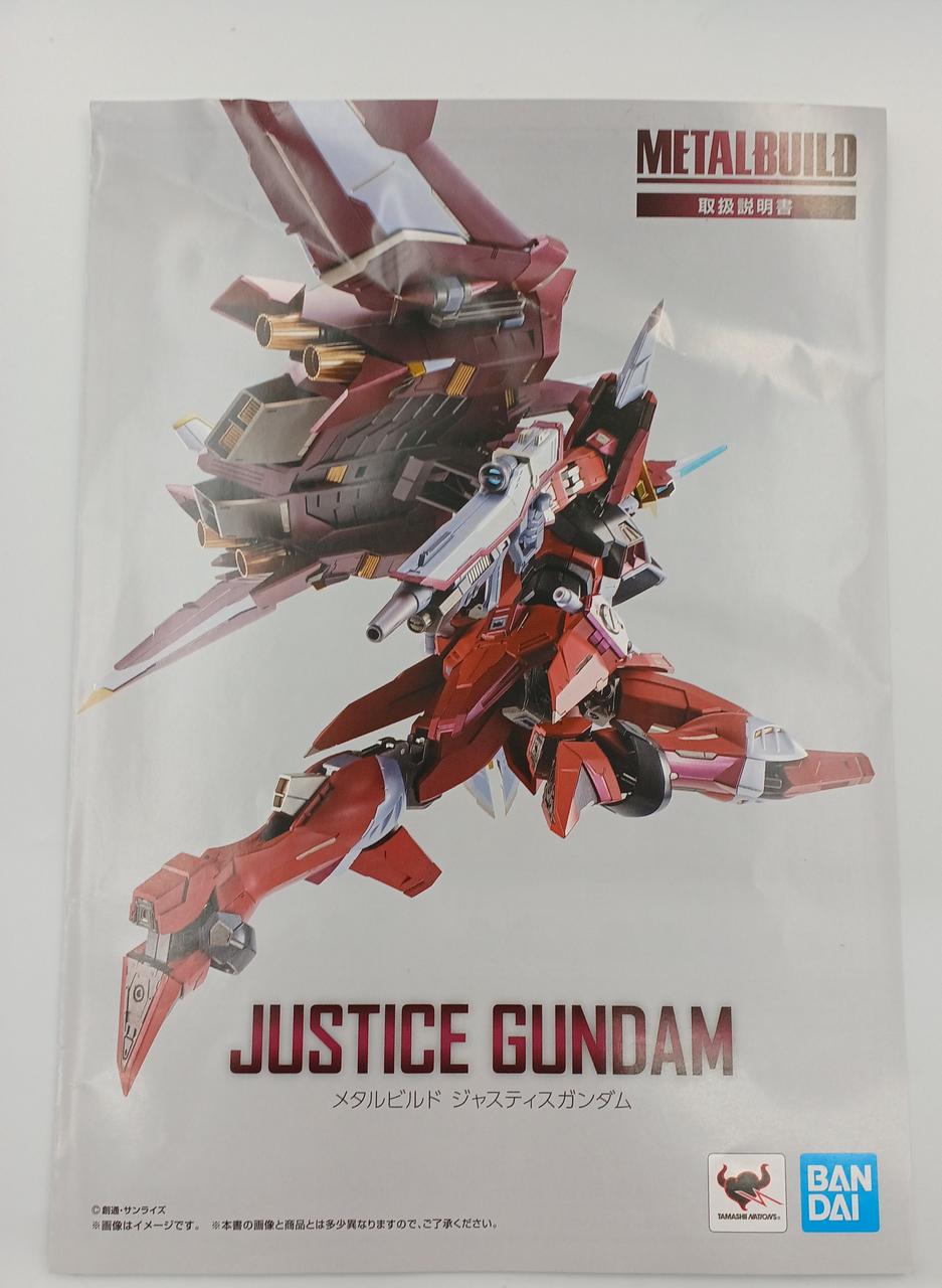 l build ジャスティスガンダム ガンダムSEED」ジャスティスガンダム、“METAL BUILD”で