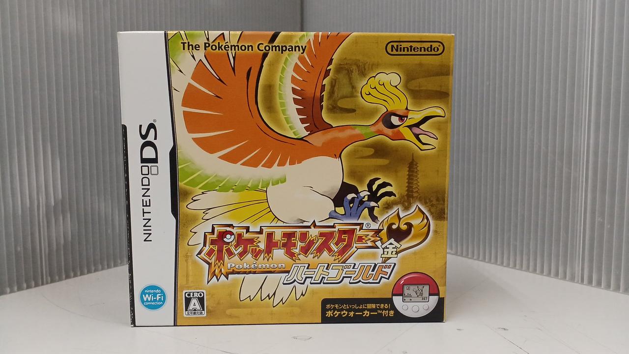 美品 Nintendo 3DS ポケットモンスター ハートゴールド ポケモン ニンテンドウ(NINTENDO)|ポケットモンスター ハートゴールド