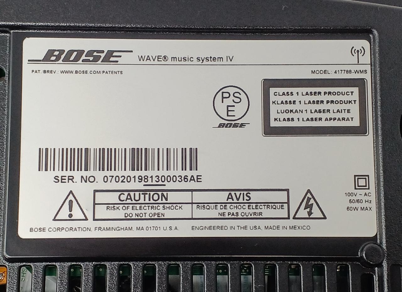 BOSE|WAVE MUSIC SYSTEM Ⅳ|【ハードオフ公式通販】オフモール