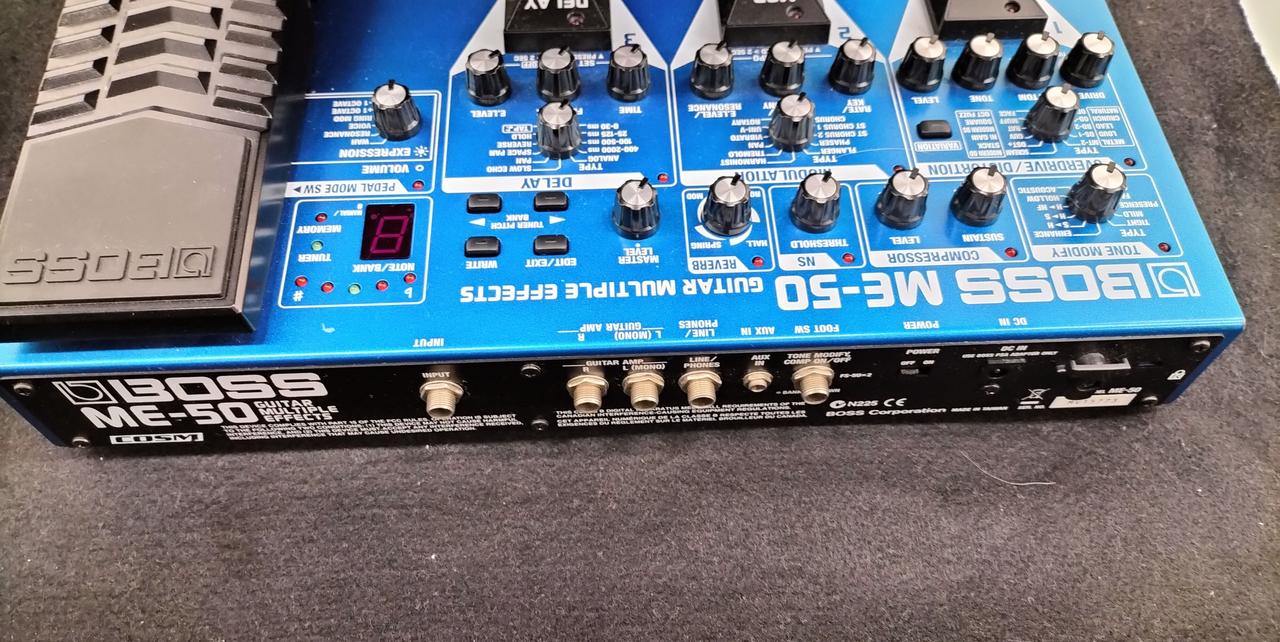 M7148 BOSS ボス ME-50B ベース用マルチエフェクター 初心者にもおすすめのベース・マルチエフェクター BOSS ME-50B