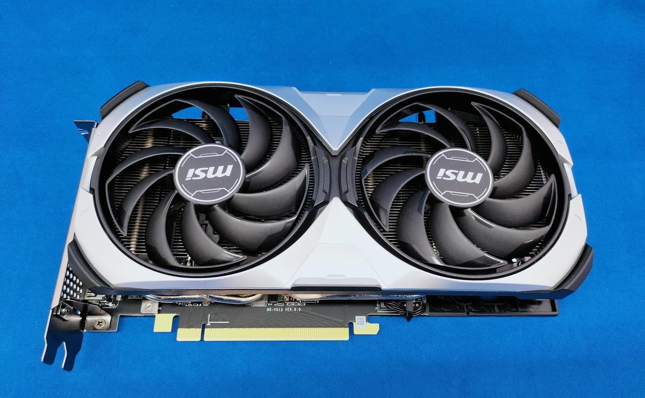 ジャンク品 MSI デュアルファン グラフィックボード MSI、新型GPUのGeForce RTX™ 4060 Tiを採用したグラフィック