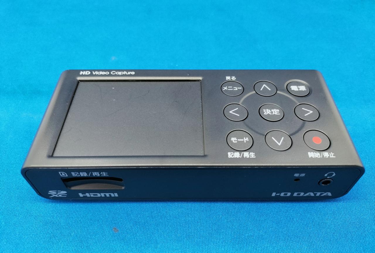 【美品】I−O DATA ビデオキャプチャー　GV-D4HVR GV-D4HVR | USB接続 フルHD対応 ハードウェアH.264エンコーダ