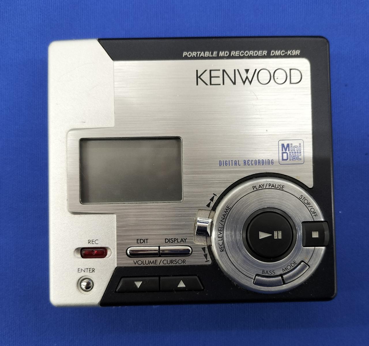 KENWOOD MDウォークマン MDレコーダー DMC-K9R 動作確認済み KENWOOD MDウォークマン MDレコーダー DMC-K9R 動作確認済み