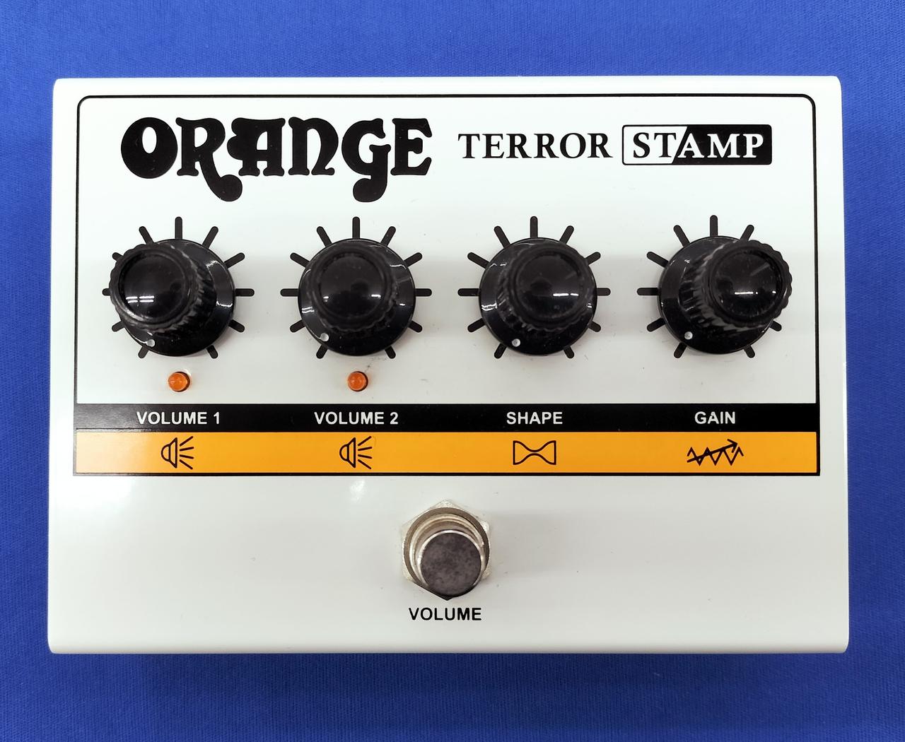 【ORANGE Terror Stamp】ストンプペダル アンプヘッド Amazon.com: Orange Terror Stamp 20W Valve Hybrid Pedal