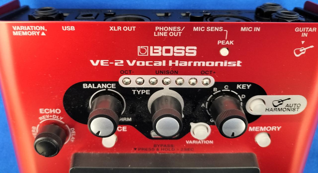 配信機器・PA機器・レコーディング機器 BOSS VE-2 Vocal Harmonist ボス(BOSS)|ボーカルエフェクター|【ハードオフ公式通販】オフモール