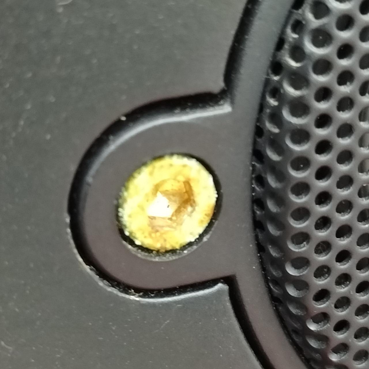 金属部にサビがあります