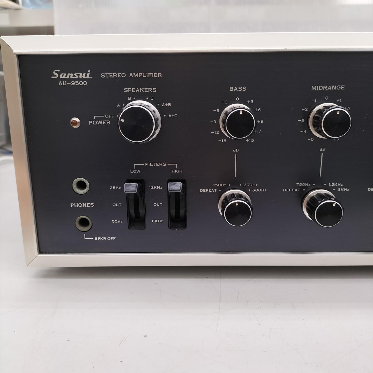 サンスイ au-9500 プリメインアンプ　動作品 SANSUI AU-9500の仕様 サンスイ