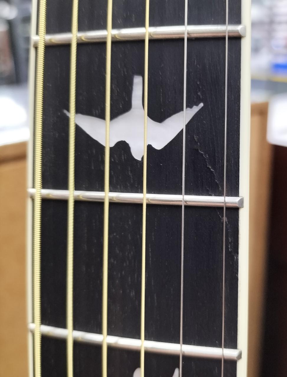 フレットにキズがあります