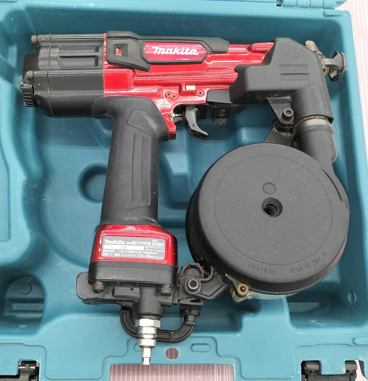 マキタ AR320HR 高圧エアビス打ち機 ※差込部エア漏れ少しあり【市川行徳店】【店頭取引限定】【中古】管理番号：ITNORI4U1WH0 マキタ AR320HR 高圧エアビス打ち機 ※差込部エア漏れ少しあり【市川