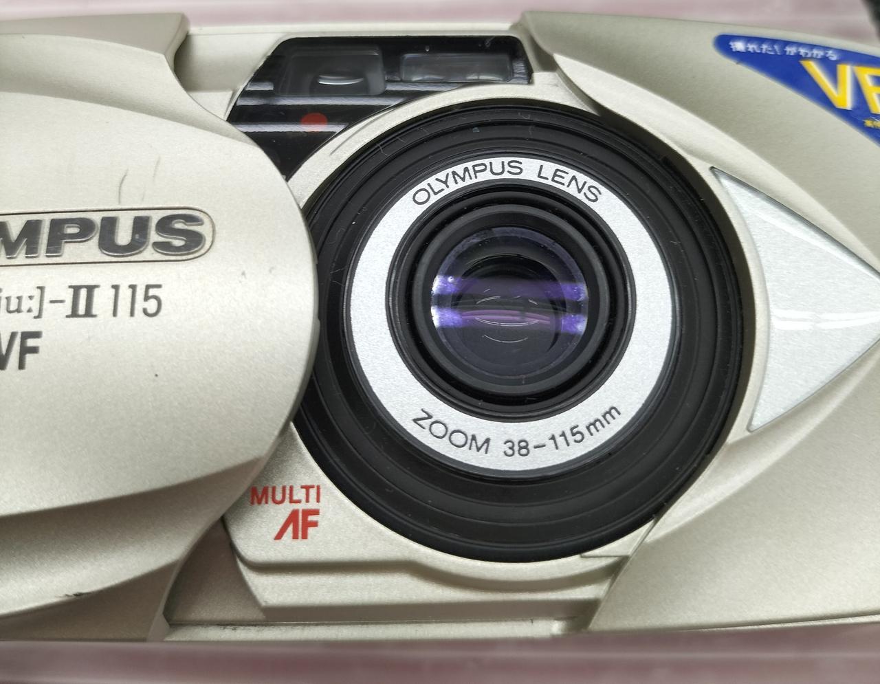 オリンパス μ-Ⅱ115 VF フィルムカメラ OLYMPUS μ Ⅱ 115 VF / オリンパス | boromeez camera ◎ ボロ