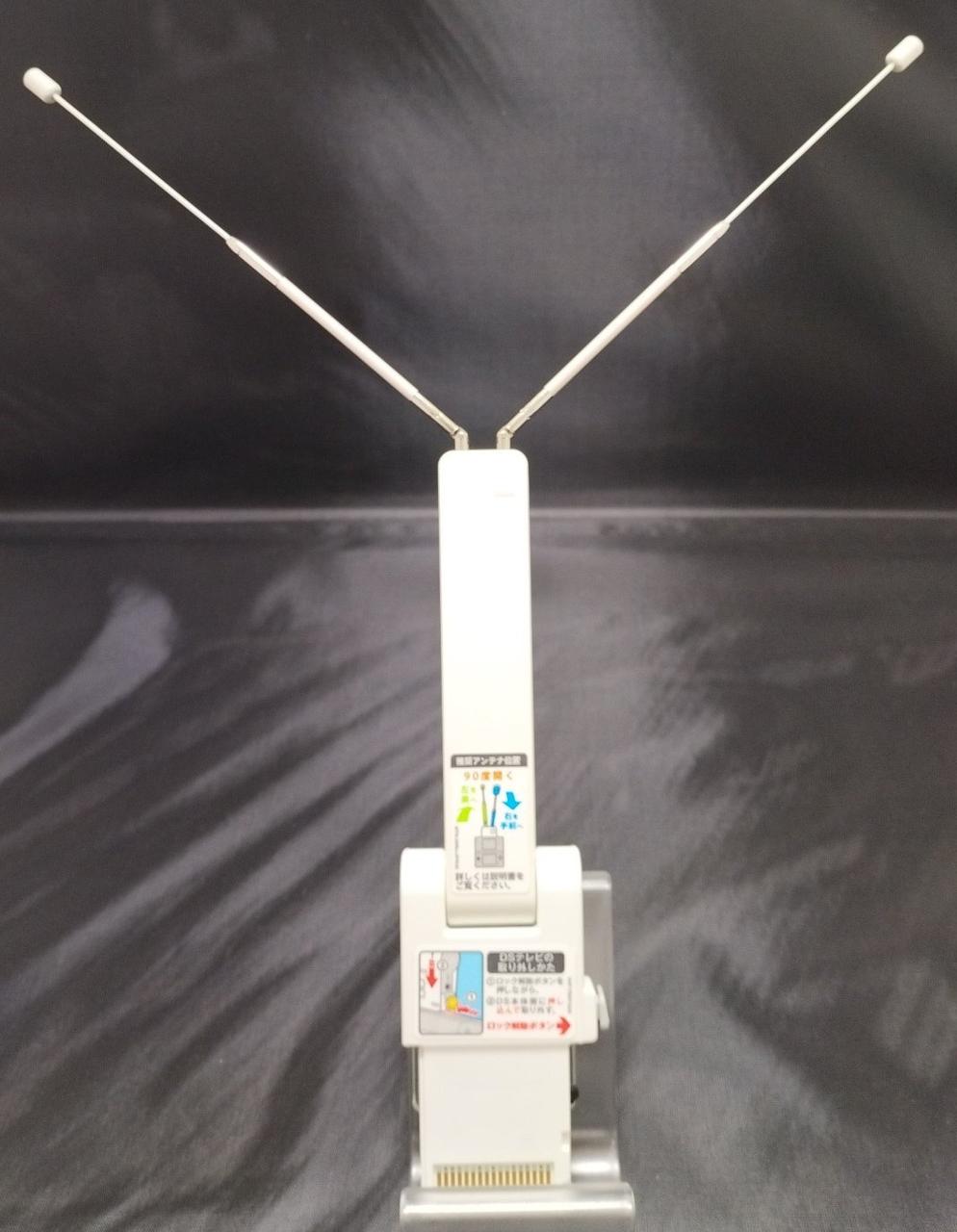 アンテナを展開した様子です。