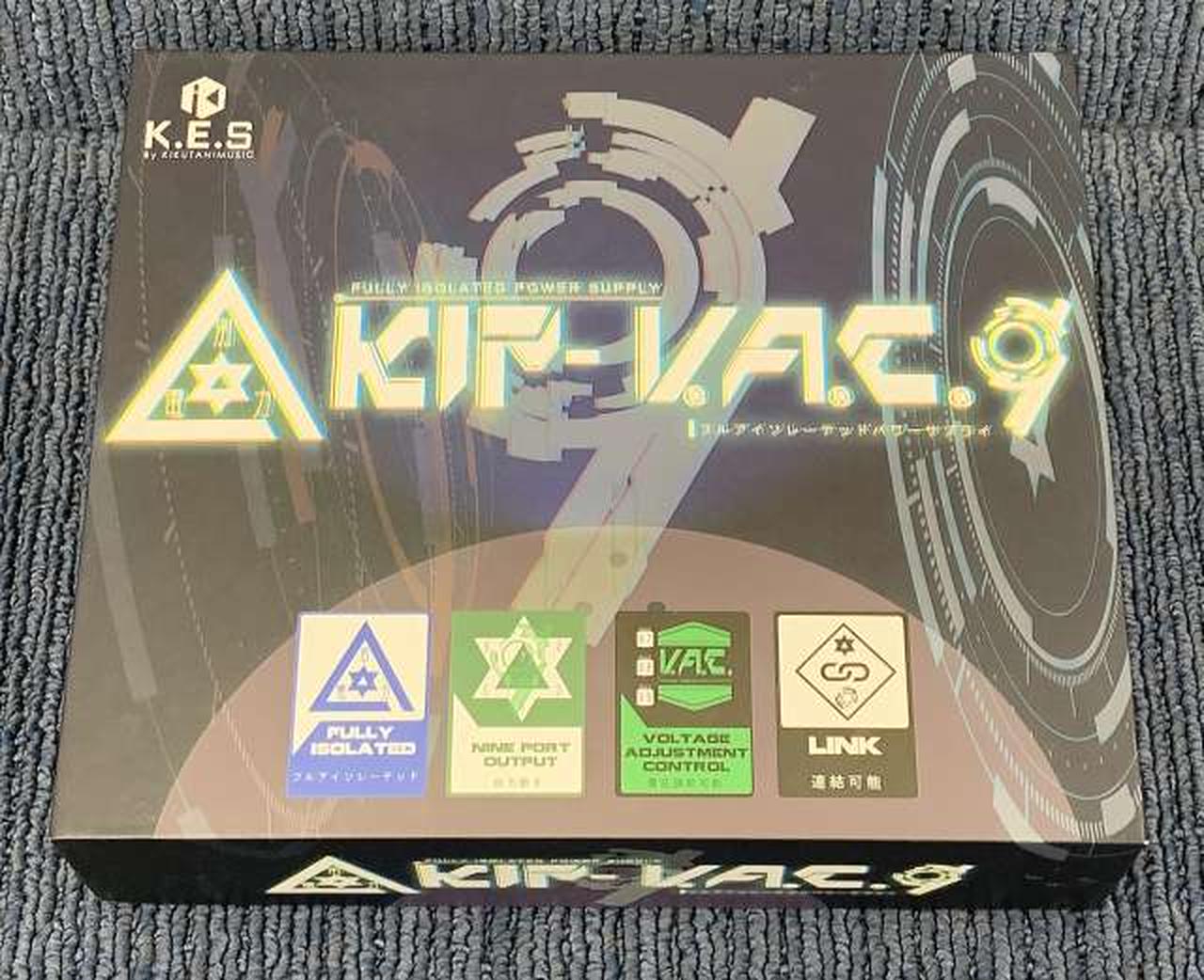 K.E.S KIP-V.A.C.9  パワーサプライ美品 圧強め】 K.E.S KIP-V.A.C.9 パワーサプライ(ボルテージ