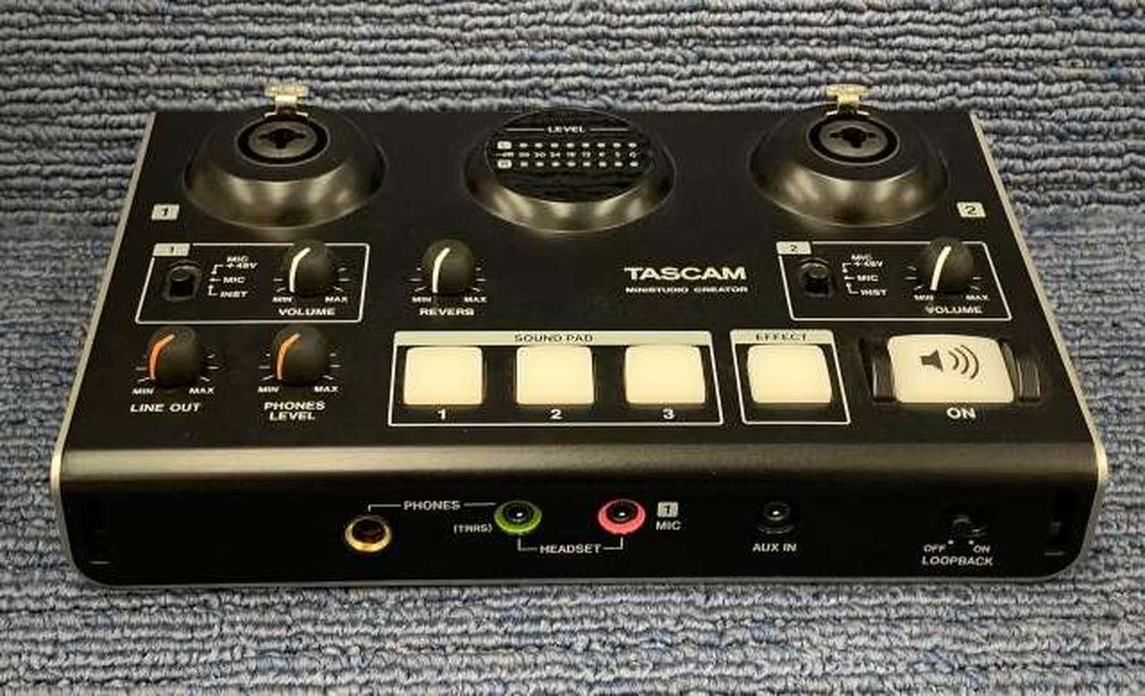 （新品未使用）TASCAM MiNiSTUDIO CREATOR US-42B Amazon.co.jp: TASCAM(タスカム) MiNiSTUDIO CREATOR US-42B