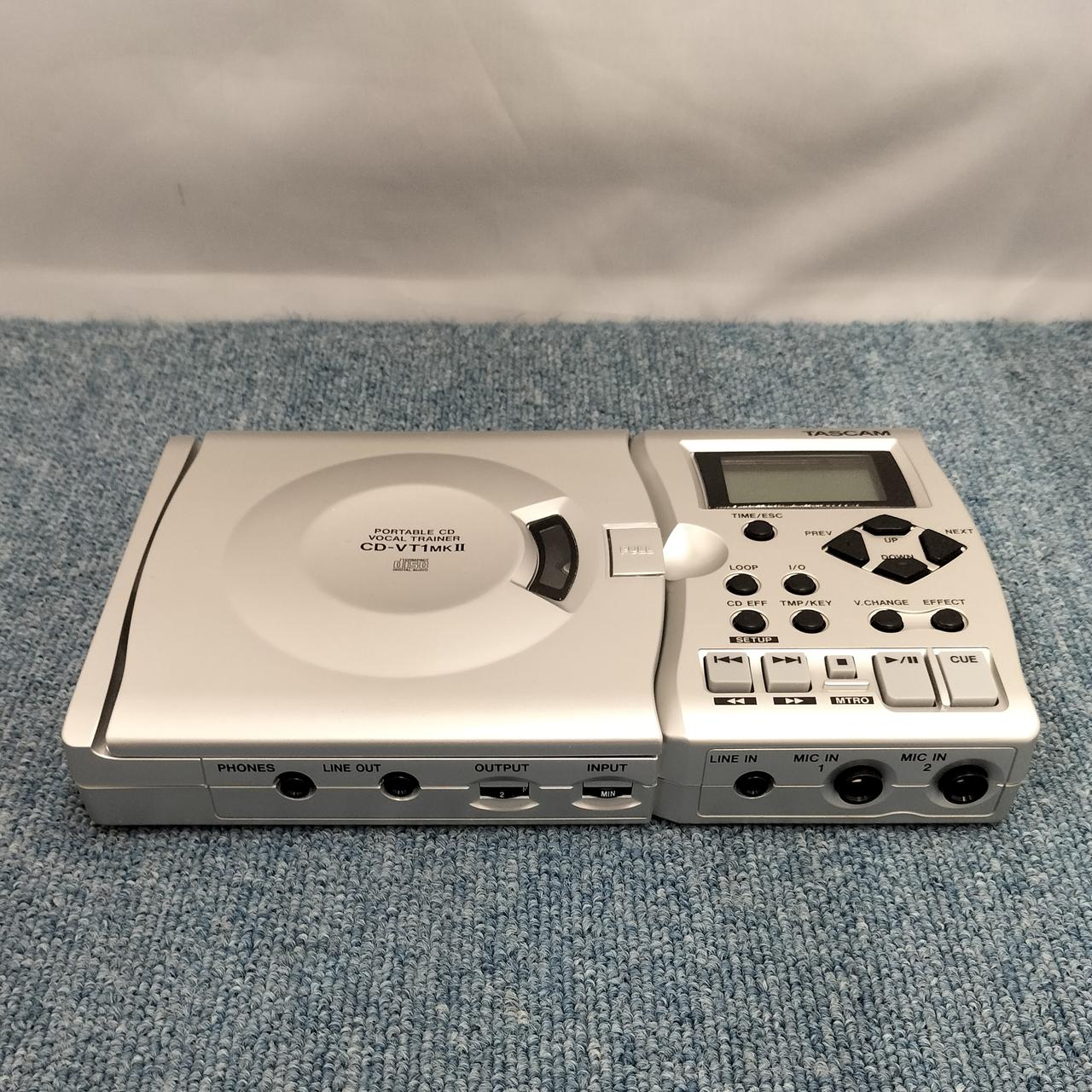 TASCAM ポータブル CDボーカルトレーナー CD-VT1Mk2 Amazon.co.jp: TASCAM ポータブルCDボーカルトレーナー CD-VT1Mk2