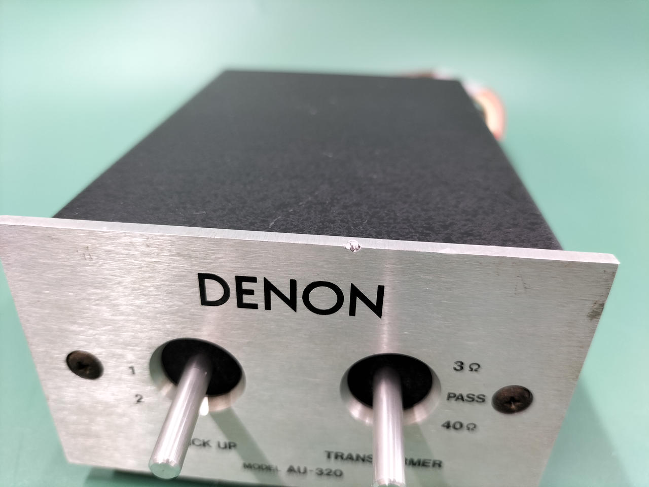 DENON デノン AU-320 MCカートリッジ用 昇圧トランス DENON デノン AU-320 MCカートリッジ専用昇圧トランス - 中古