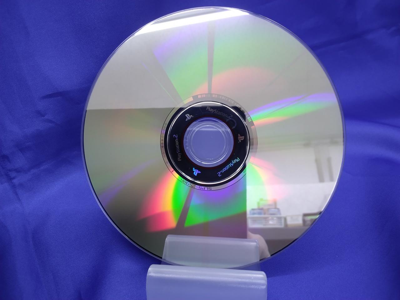 ディスクに小さなキズあり