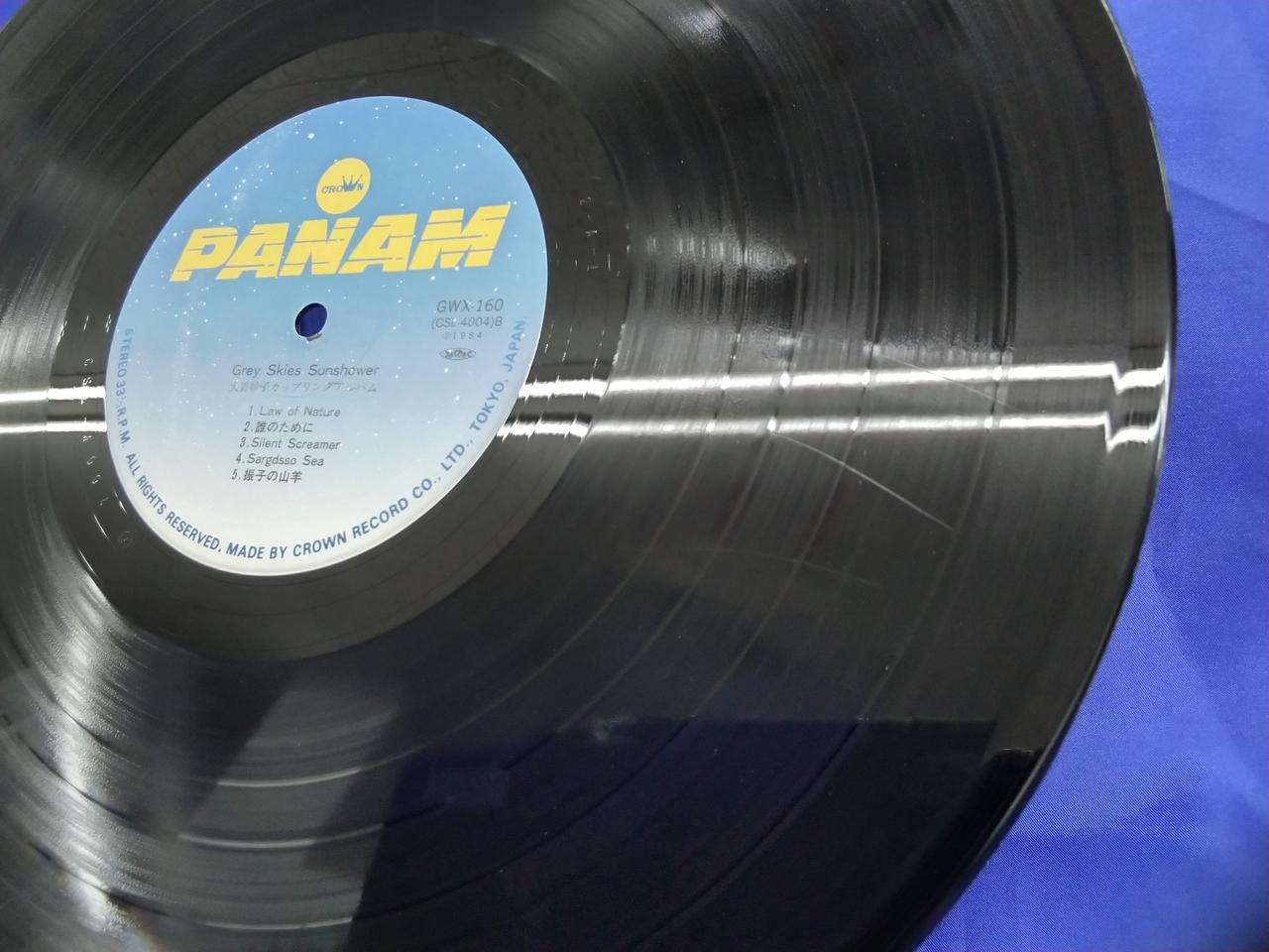 盤面にキズあり