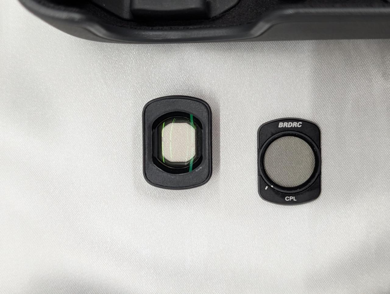 社外製CPLフィルター付属