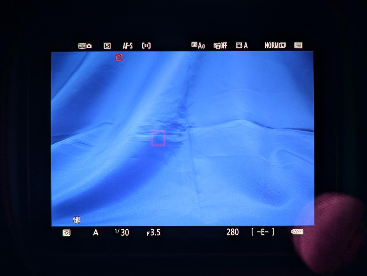 EVF動作良好です