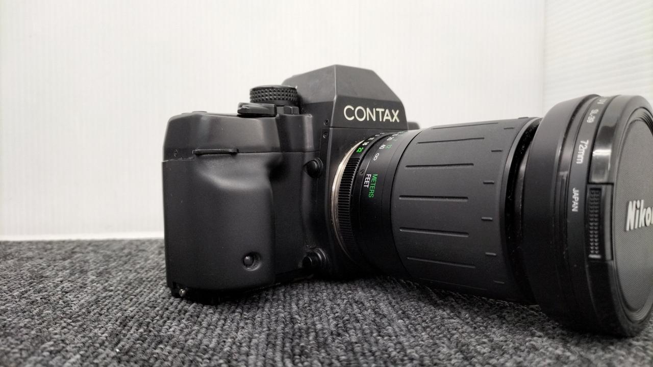 CONTAX ST フィルム一眼レフカメラ　動作確認済 contax-st-p-7-batteryholder-