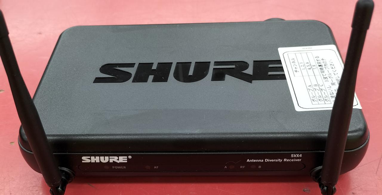 シュアー(SHURE)|ワイヤレスマイクセット|HARDOFFオフモール