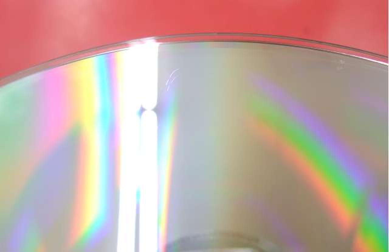 ディスク8　キズ