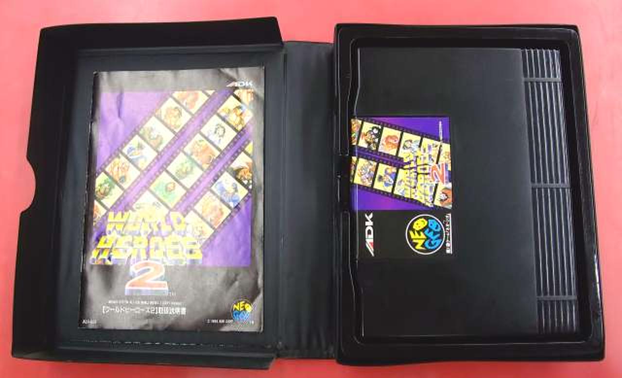 ワールドヒーローズ ２ MVS アーケードゲーム ロムカセット SNK NEOGEO MVS ROMカートリッジ ワールドヒーローズ2 WORLD