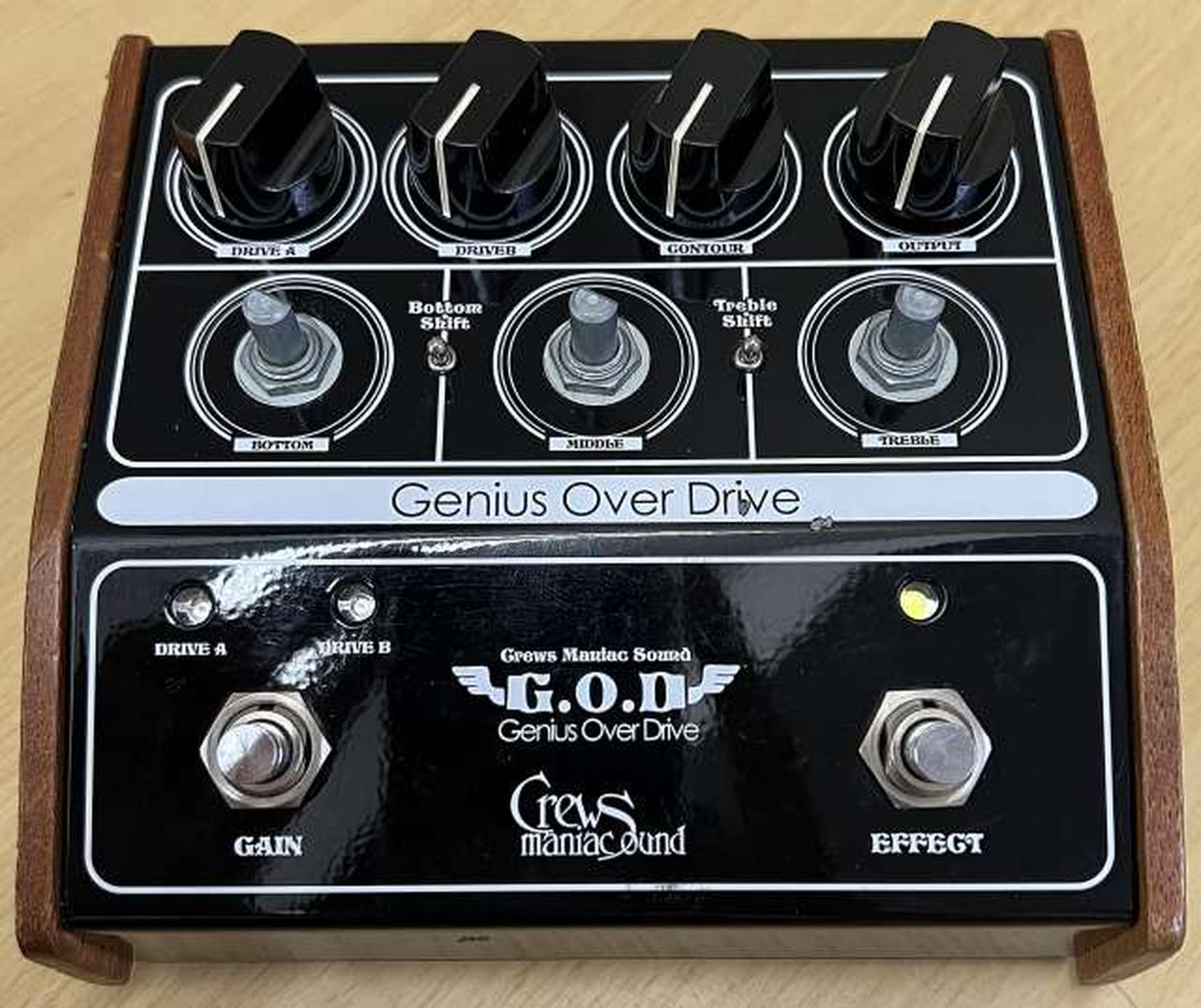 クルーズ　crews QUAD DRIVE ギターエフェクター クルーズ crews QUAD DRIVE ギターエフェクター Crews Maniac Sound