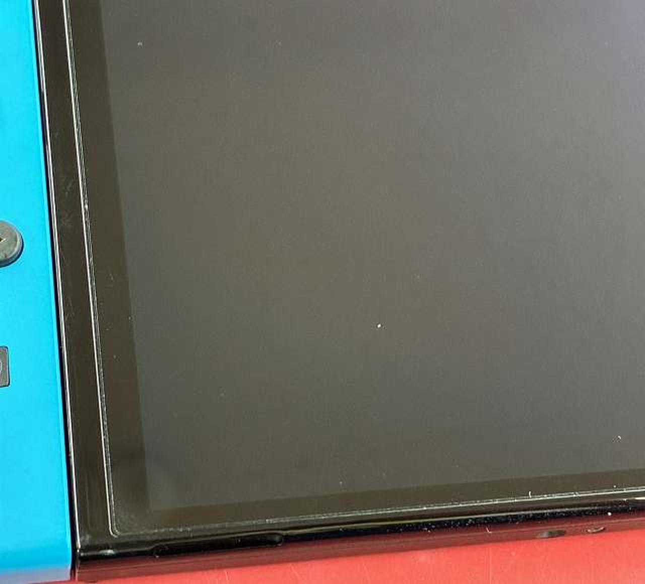 中央白い点が打痕キズ