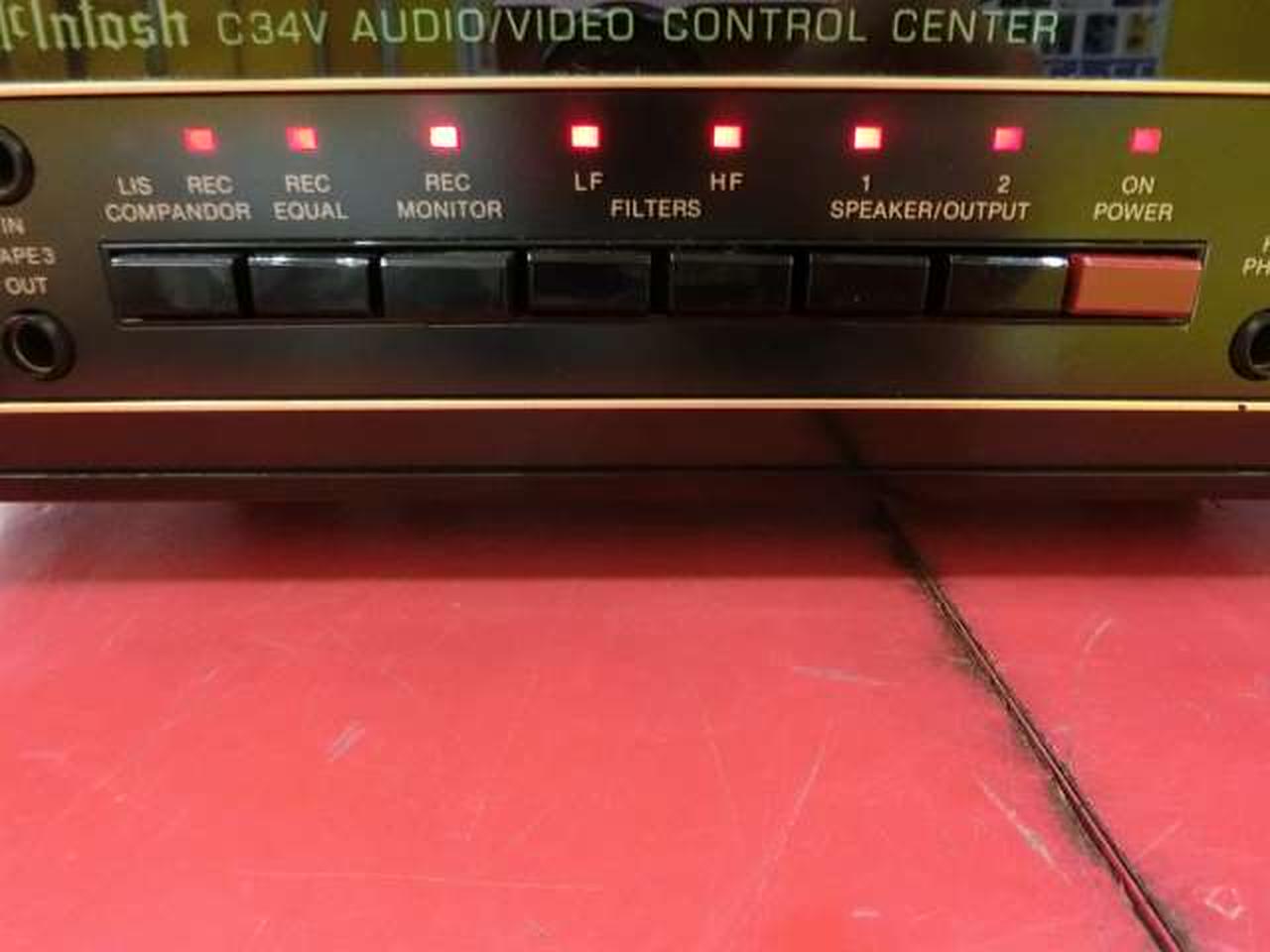 McIntosh C38 コントロールアンプ　極美品 楽天市場】◇McIntosh マッキントッシュ C34V エレクトリ正規品