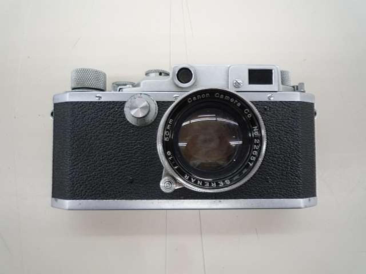 Canon Ⅲ レンジファインダーカメラ 50mmレンズ付き キヤノン(CANON)|レンジファインダーカメラ CANON Ⅲ 3型