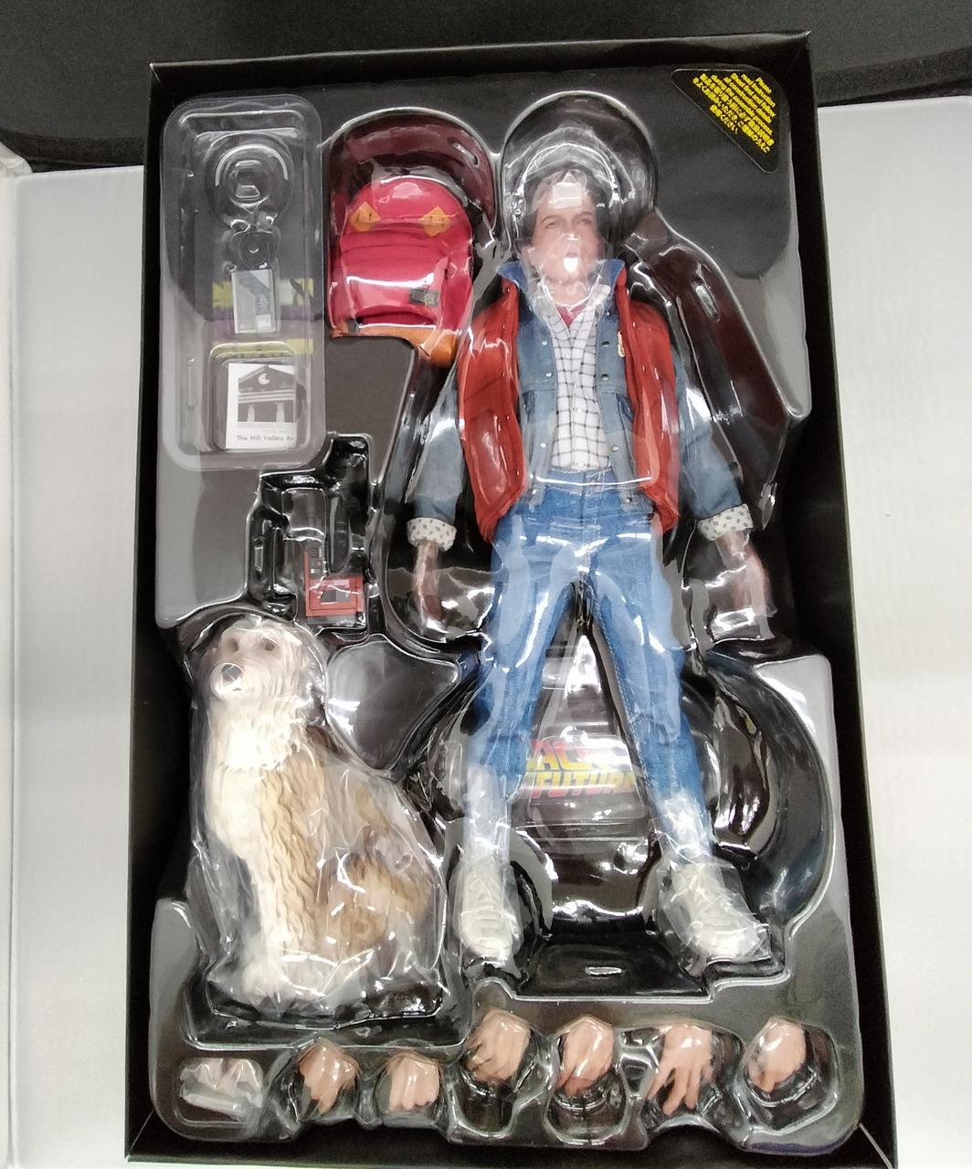 ホットトイズ　マーティ&アインシュタイン ホットトイズ(HOT TOYS)|マーティ・マクフライ