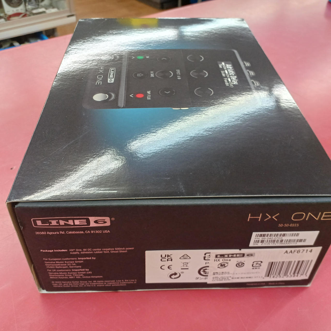新品同様 LINE6 HX ONE マルチエフェクター　元箱取説付 Line 6 ( ライン6 ) HX One 送料無料 | サウンドハウス