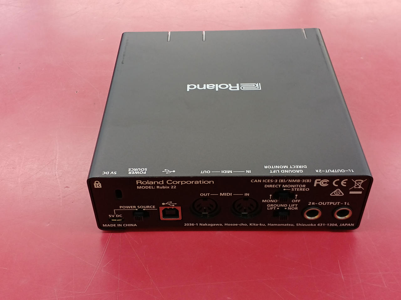 【新品・未開封】ローランド RUBIX-22 USBオーディオインターフェイス Amazon.co.jp: ローランド ROLAND Rubix22 USB AUDIO INTERFACE