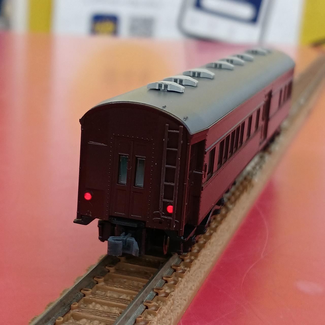 共奉車461号テールライト点灯確認