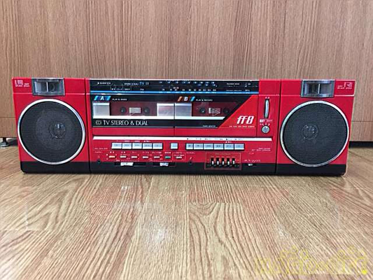 SANYO MR-FF8 昭和レトロ ラジカセ（Yahoo!オークション - SANYO