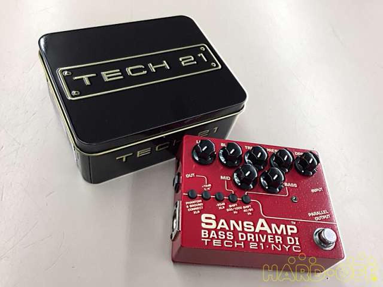 SANSAMP BASS DRIVER DI V2 Vermilion 赤 TECH21】SANSAMPのオリジナル