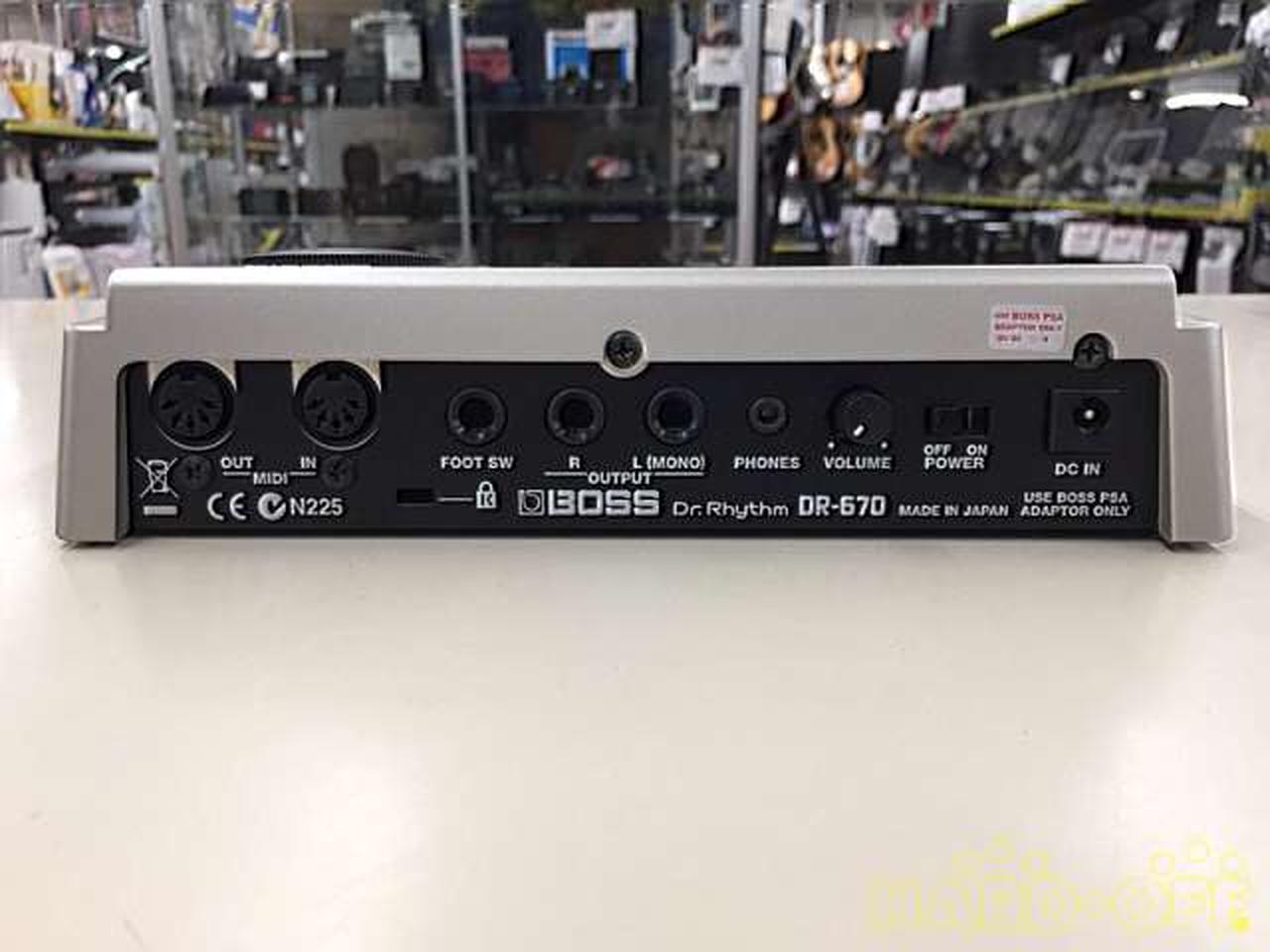 BOSS DR-670 Dr.Rhythm リズムマシン （中古品 BOSS DR-670 Dr