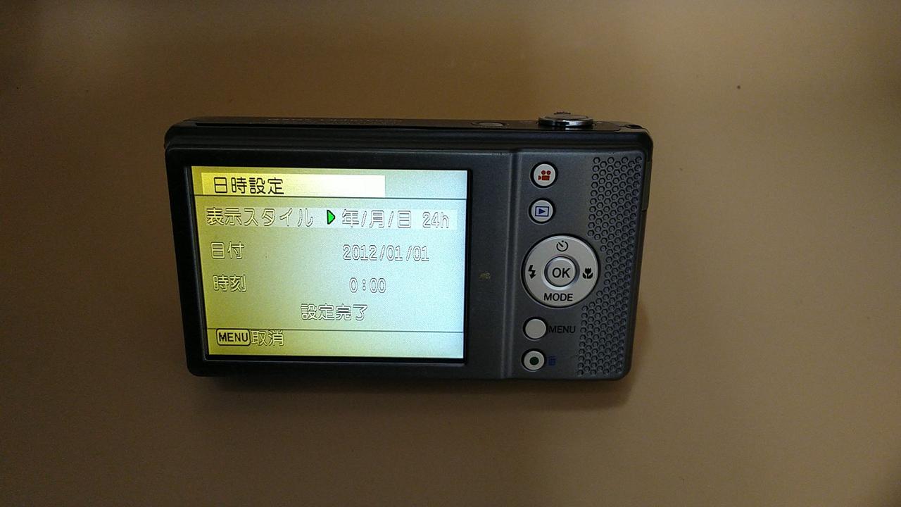 画面焼けあり