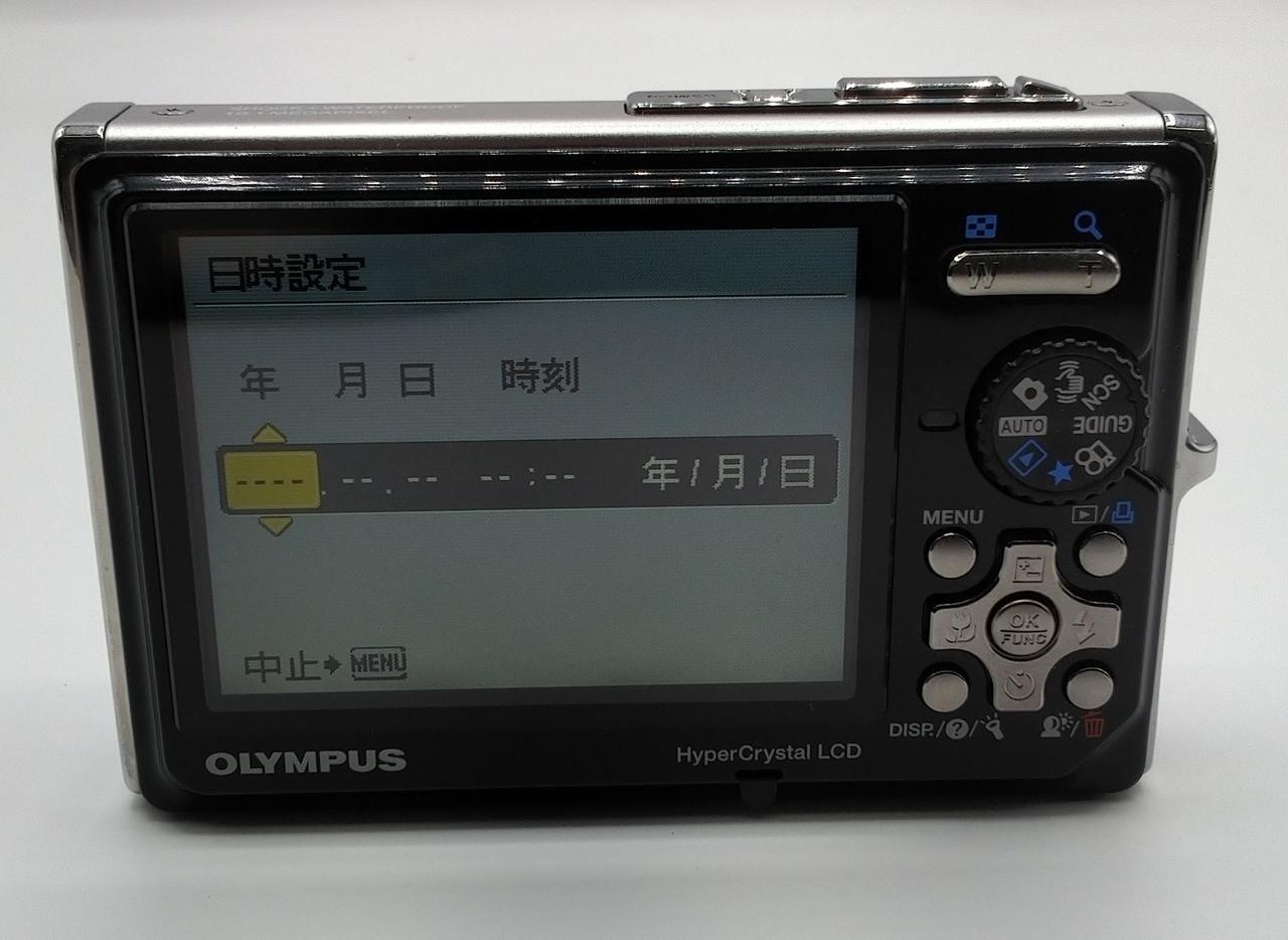 通電時の液晶画面です。