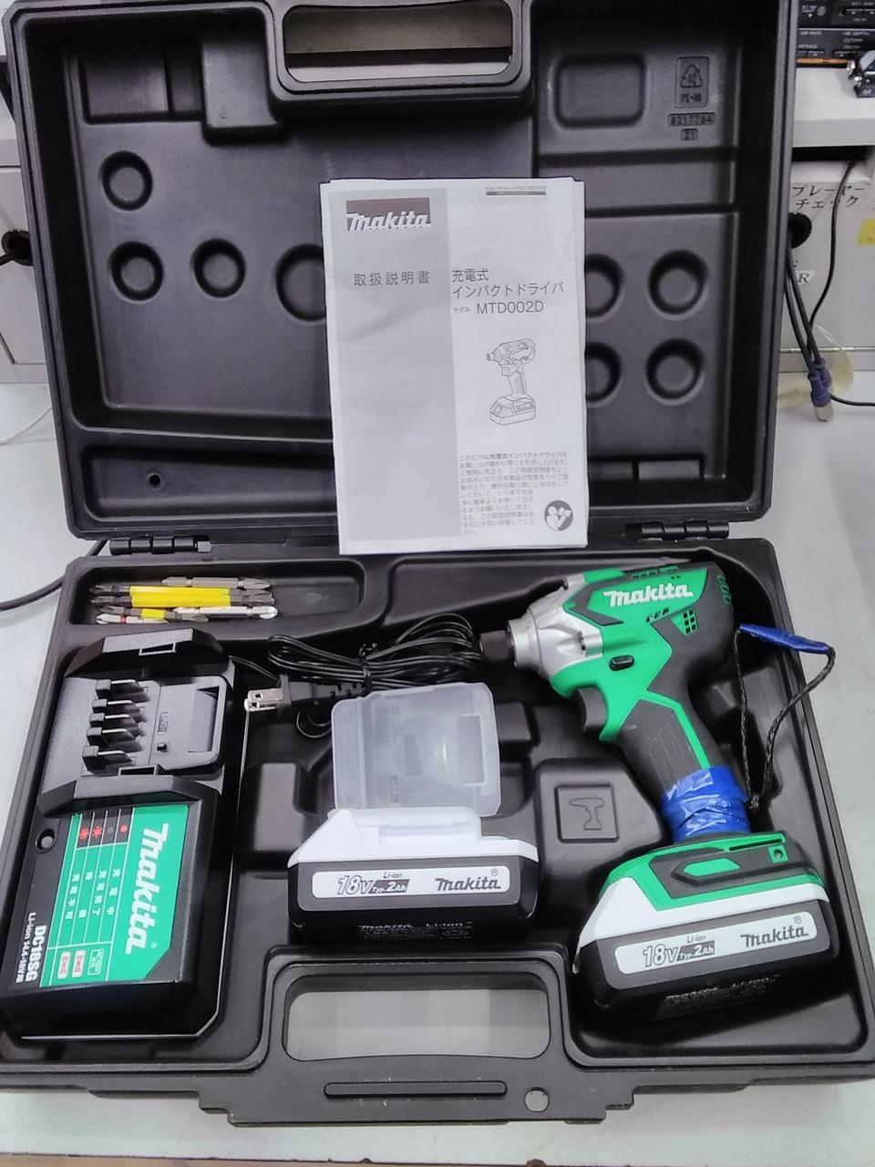 Makita - マキタ(makita) 充電式 インパクトドライバー TD022DSNXB 未使用品 通電未確認 【中古】 JA-19207 マキタ(MAKITA)|充電式インパクトドライバー|HARDOFFオフモール