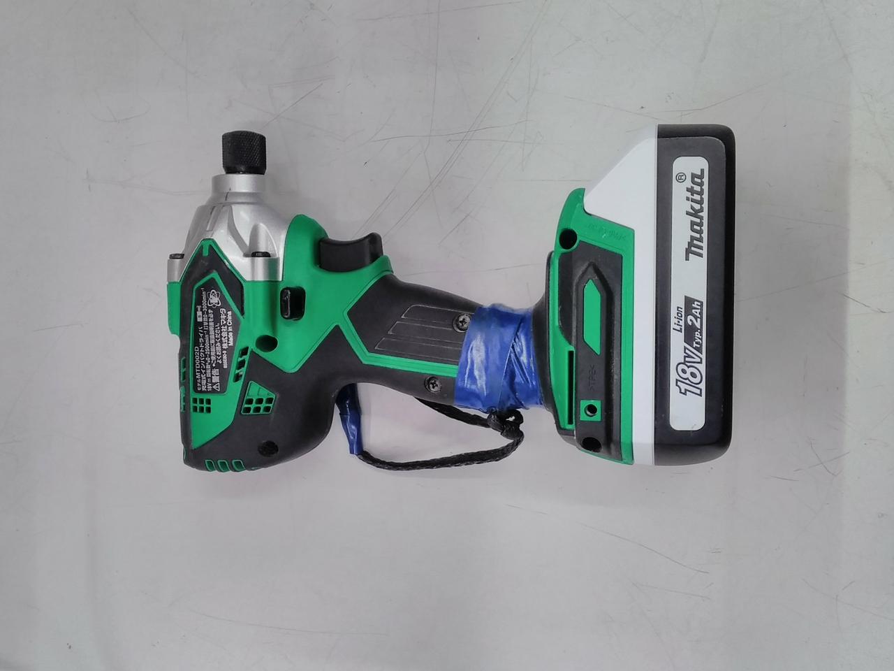 Makita - マキタ(makita) 充電式 インパクトドライバー TD022DSNXB 未使用品 通電未確認 【中古】 JA-19207 マキタ(makita) 充電式 インパクトドライバー TD022DSNXB 未使用