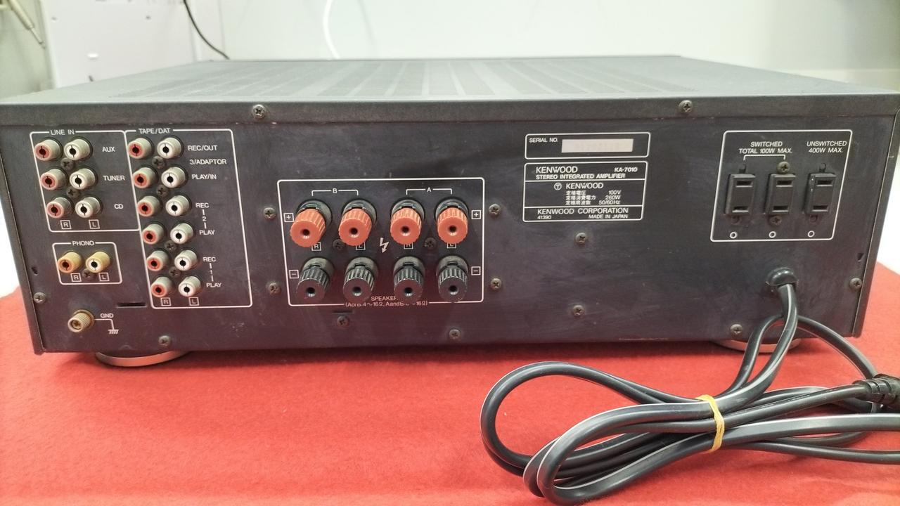 アンプ KA-7010 ケンウッド(KENWOOD)|プリメインアンプ|HARDOFFオフモール