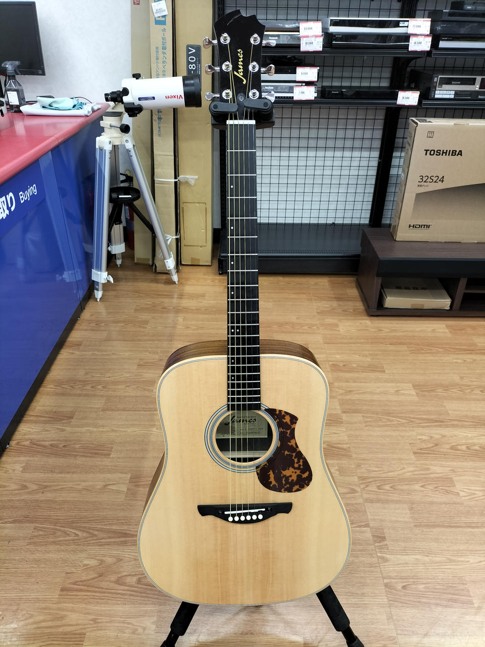 James J-300D BBT (ブラウンバースト) アコースティックギター