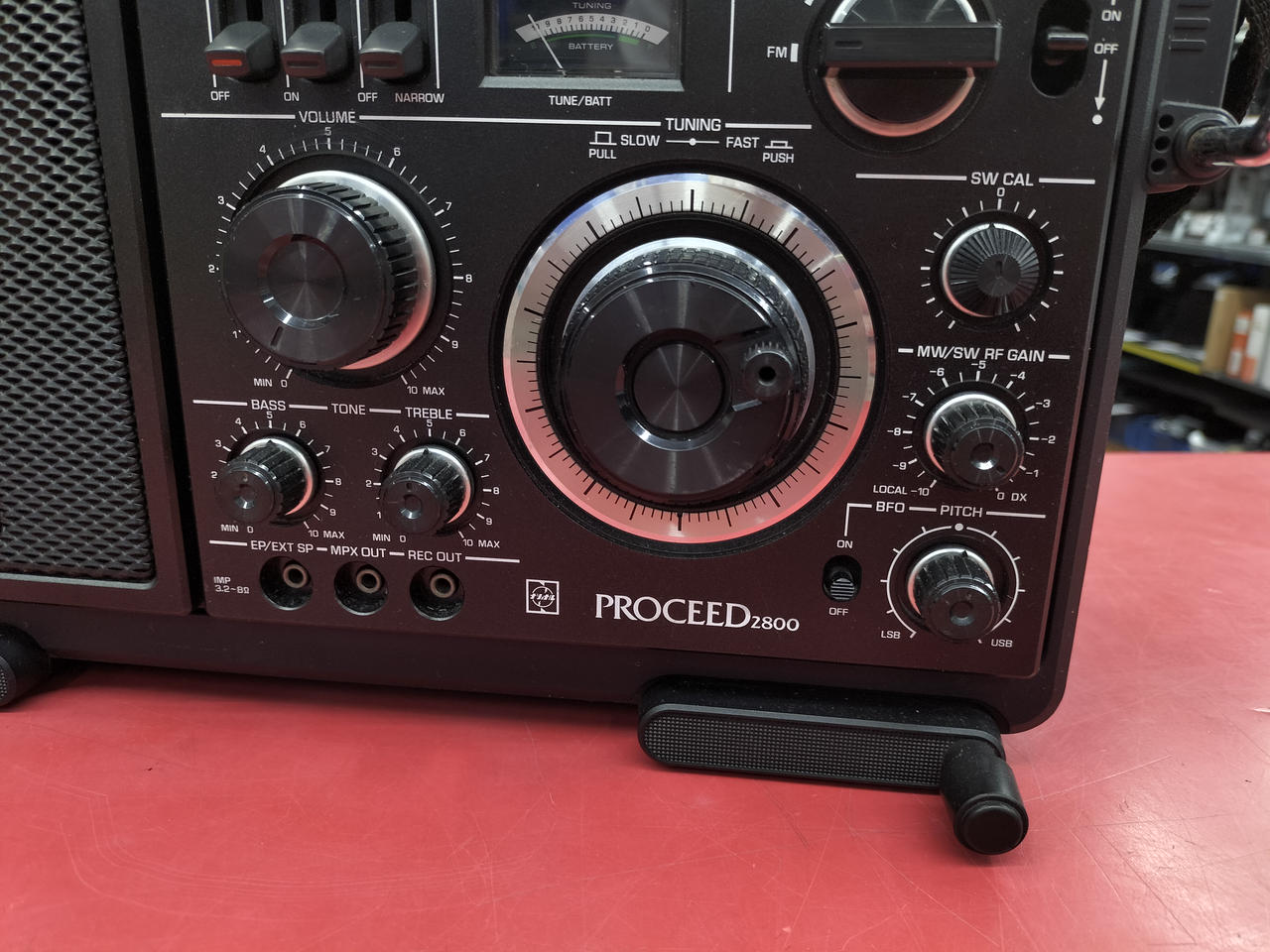 中古★National 短波ラジオ　PROCEED2800 Yahoo!オークション -「proceed 2800」(ラジオ) (オーディオ機器